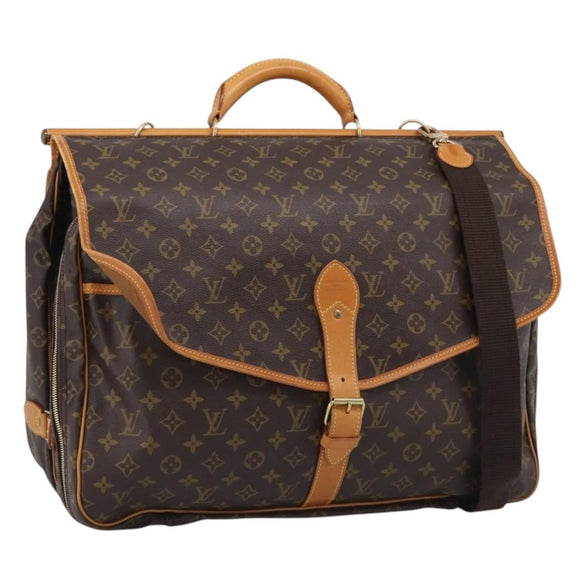 LOUIS VUITTON Monogram Sac Chas Boston Bag M41140 LV Auth 213297
