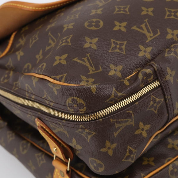 LOUIS VUITTON Monogram Sac Chas Boston Bag M41140 LV Auth 213297