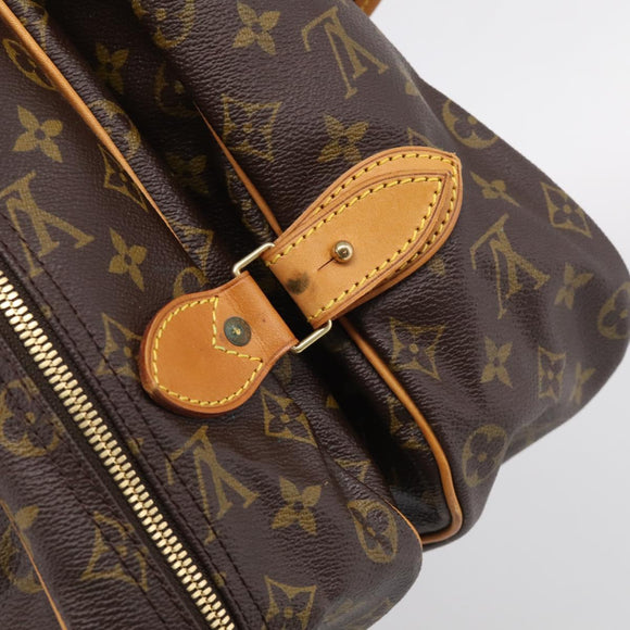 LOUIS VUITTON Monogram Sac Chas Boston Bag M41140 LV Auth 213297