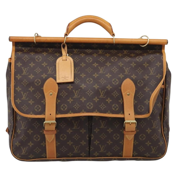 LOUIS VUITTON Monogram Sac Chas Boston Bag M41140 LV Auth 213297