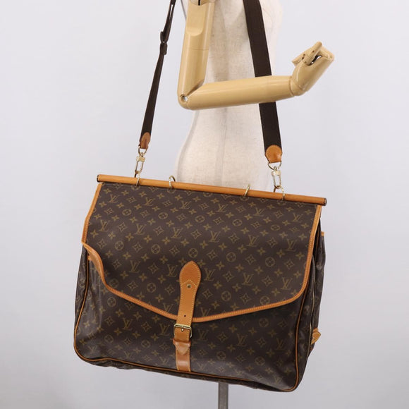 LOUIS VUITTON Monogram Sac Chas Boston Bag M41140 LV Auth 213297