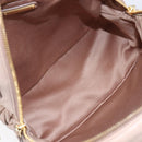 Miu Miu Matelasse Backpack Leather Pink Gold Auth 213319A-24