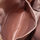 Miu Miu Matelasse Backpack Leather Pink Gold Auth 213319A-29