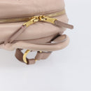 Miu Miu Matelasse Backpack Leather Pink Gold Auth 213319A-7