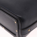 Chloe Hand Bag Leather Navy Gold Auth 213323A-16