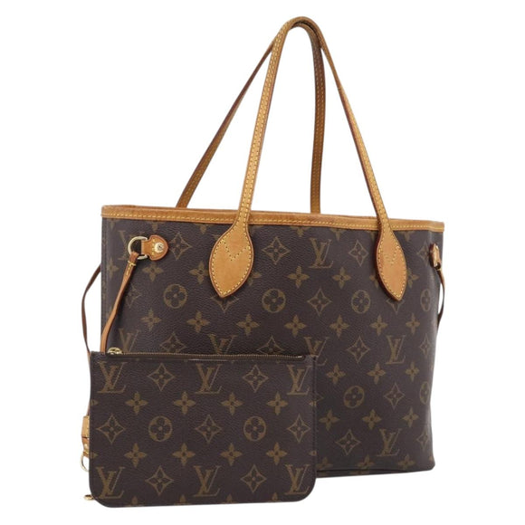 LOUIS VUITTON Monogram Neverfull PM Tote Bag M40155 LV Auth 213328A