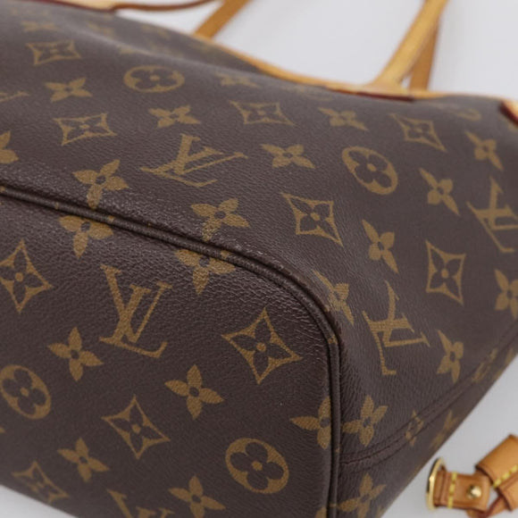 LOUIS VUITTON Monogram Neverfull PM Tote Bag M40155 LV Auth 213328A