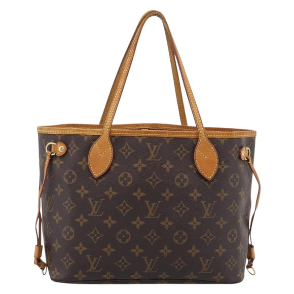 LOUIS VUITTON Monogram Neverfull PM Tote Bag M40155 LV Auth 213328A