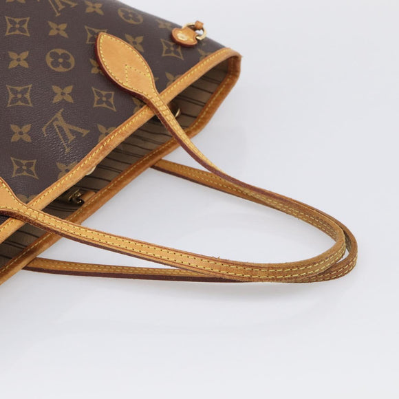 LOUIS VUITTON Monogram Neverfull PM Tote Bag M40155 LV Auth 213328A