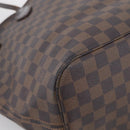 LOUIS VUITTON Damier Ebene Neverfull MM Tote Bag N51105 LV Auth 213337-12