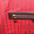 LOUIS VUITTON Damier Ebene Neverfull MM Tote Bag N51105 LV Auth 213337-27