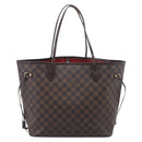 LOUIS VUITTON Damier Ebene Neverfull MM Tote Bag N51105 LV Auth 213337-3
