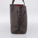 LOUIS VUITTON Damier Ebene Neverfull MM Tote Bag N51105 LV Auth 213337-5