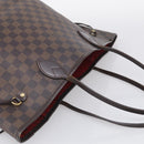 LOUIS VUITTON Damier Ebene Neverfull MM Tote Bag N51105 LV Auth 213337-6
