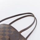 LOUIS VUITTON Damier Ebene Neverfull MM Tote Bag N51105 LV Auth 213337-8