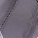 HERMES Her Line GM Hand Bag Canvas Gray Silver Auth 213342A-17