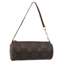 LOUIS VUITTON Monogram Papillon Pouch LV Auth 213349-1