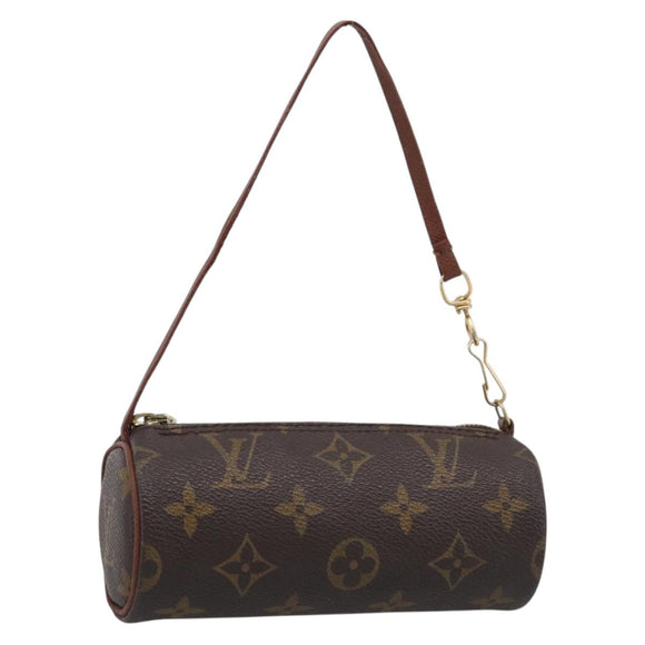 LOUIS VUITTON Monogram Papillon Pouch LV Auth 213349