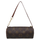 LOUIS VUITTON Monogram Papillon Pouch LV Auth 213349-3