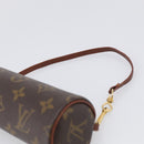 LOUIS VUITTON Monogram Papillon Pouch LV Auth 213349-8