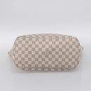 LOUIS VUITTON Damier Azur Neverfull MM Tote Bag N41605 LV Auth 213359-12