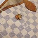 LOUIS VUITTON Damier Azur Neverfull MM Tote Bag N41605 LV Auth 213359-17