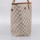 LOUIS VUITTON Damier Azur Neverfull MM Tote Bag N41605 LV Auth 213359-4