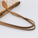 LOUIS VUITTON Damier Azur Neverfull MM Tote Bag N41605 LV Auth 213359-9