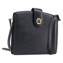 LOUIS VUITTON Epi Capuchin Shoulder Bag Black M52342 LV Auth 213361A-1
