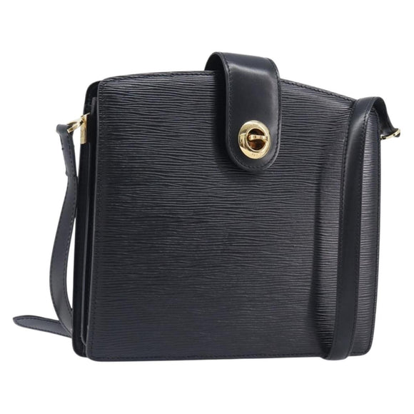 LOUIS VUITTON Epi Capuchin Shoulder Bag Black M52342 LV Auth 213361A