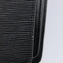 LOUIS VUITTON Epi Capuchin Shoulder Bag Black M52342 LV Auth 213361A-15