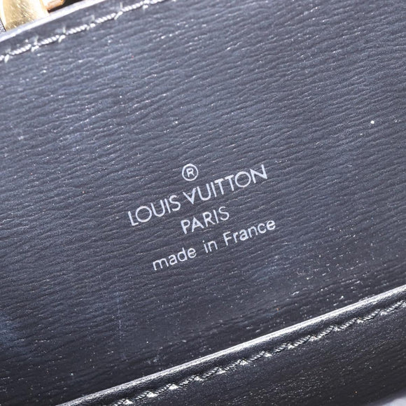 LOUIS VUITTON Epi Capuchin Shoulder Bag Black M52342 LV Auth 213361A