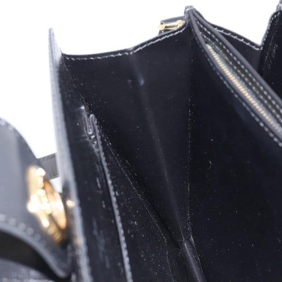 LOUIS VUITTON Epi Capuchin Shoulder Bag Black M52342 LV Auth 213361A