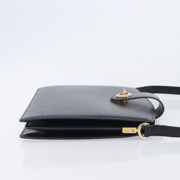 LOUIS VUITTON Epi Capuchin Shoulder Bag Black M52342 LV Auth 213361A