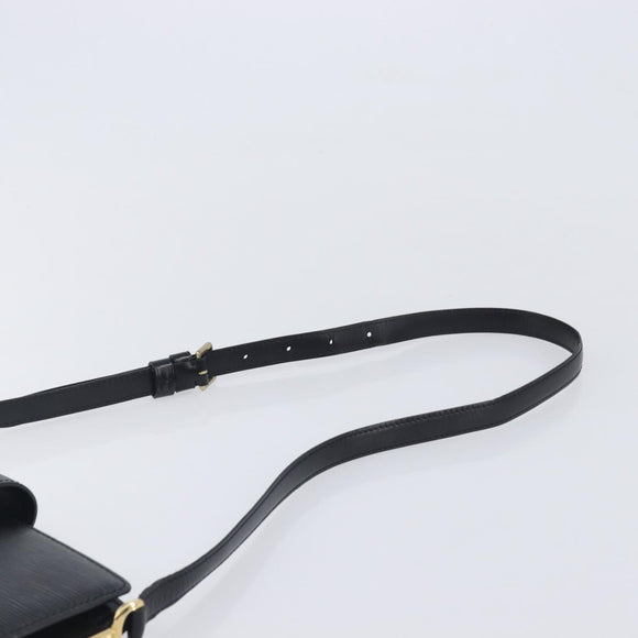 LOUIS VUITTON Epi Capuchin Shoulder Bag Black M52342 LV Auth 213361A