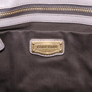 Miu Miu Matelasse Hand Bag Leather 2way Gray Gold Auth 213378M-21