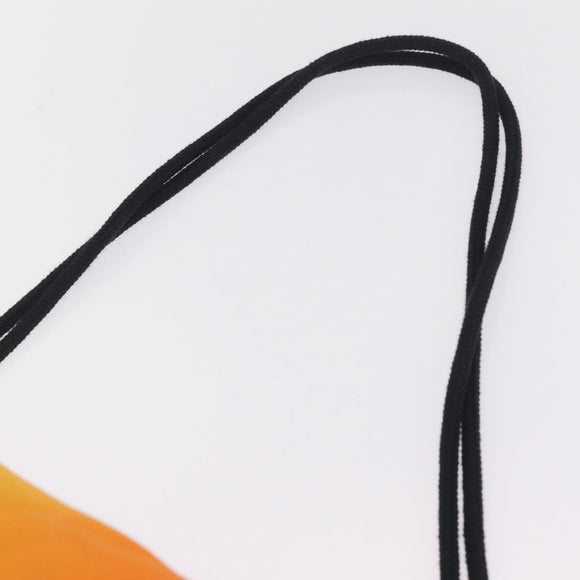 LOEWE Shoulder Bag Canvas Orange Auth 213384M
