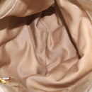 Miu Miu Shoulder Bag Leather Gold Auth 213385M-26