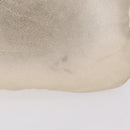Miu Miu Shoulder Bag Leather Gold Auth 213385M-4