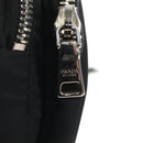 PRADA Backpack Nylon Black Silver Auth 213386V-18