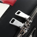 PRADA Backpack Nylon Black Silver Auth 213386V-21