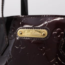 LOUIS VUITTON Monogram Vernis Wilshire PM Bag Amarante M93641 LV Auth 213395V-14