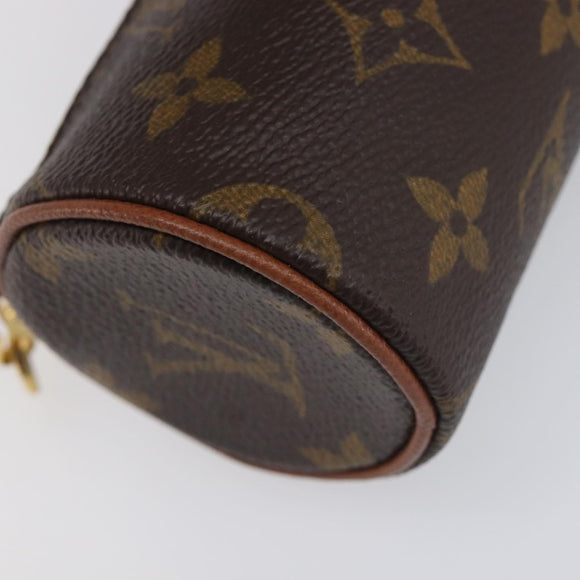 LOUIS VUITTON Monogram Papillon Pouch LV Auth 213410