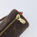 LOUIS VUITTON Monogram Papillon Pouch LV Auth 213410-14