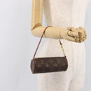 LOUIS VUITTON Monogram Papillon Pouch LV Auth 213410-19
