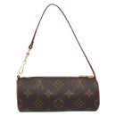 LOUIS VUITTON Monogram Papillon Pouch LV Auth 213410-3
