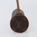 LOUIS VUITTON Monogram Papillon Pouch LV Auth 213410-5