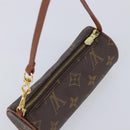 LOUIS VUITTON Monogram Papillon Pouch LV Auth 213410-6