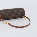 LOUIS VUITTON Monogram Papillon Pouch LV Auth 213410-7