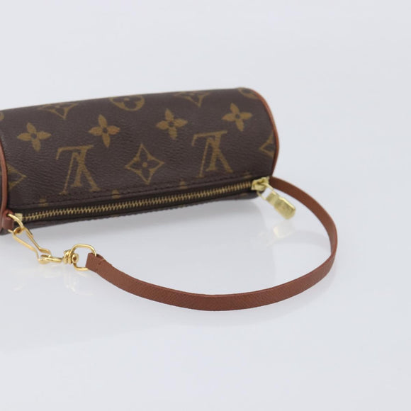 LOUIS VUITTON Monogram Papillon Pouch LV Auth 213410
